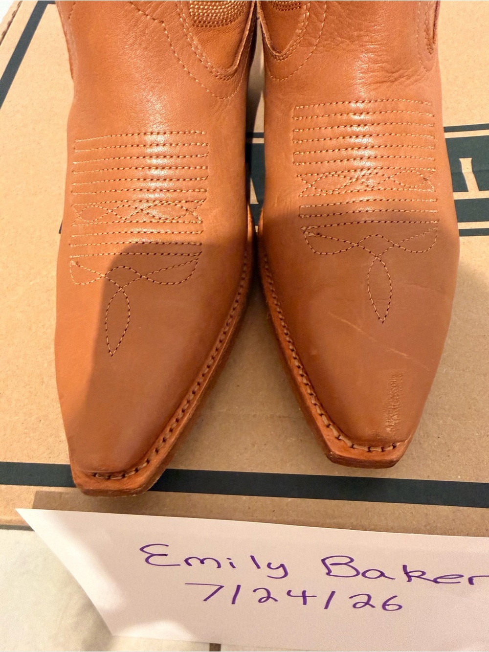 Tecovas Annie in Caramel Size 8 - Picture 5 of 8